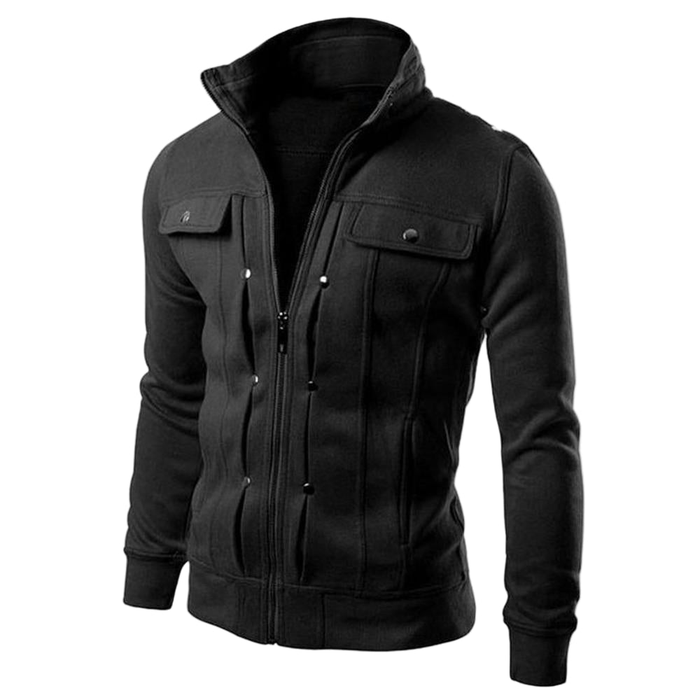 Men's fleece Mexican style plain jacket