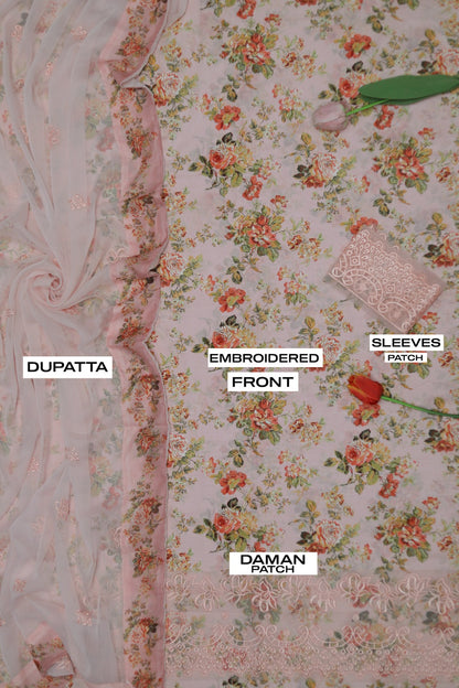 SUMMER COLLECTION 2026**LAWN Fabric* 3Pc