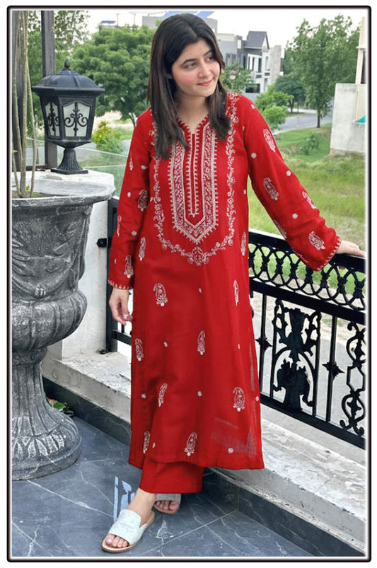 URGE : PURE LAWN 2PC EMBROIDERED