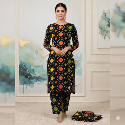 Floral Prints New Arrival,Summer Collection 2026, 2pc,Front Full Digital Printed Shirt*