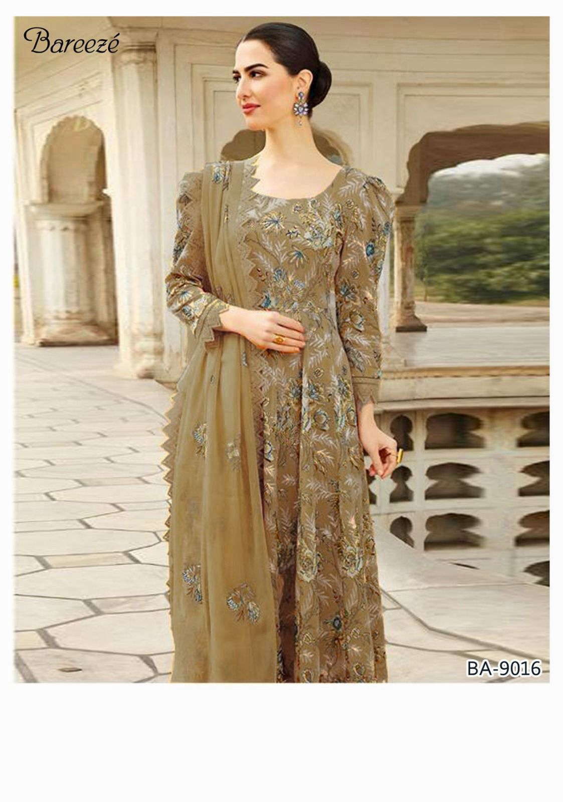 Breezè, Ladies winter collection Embroidered 9 colors