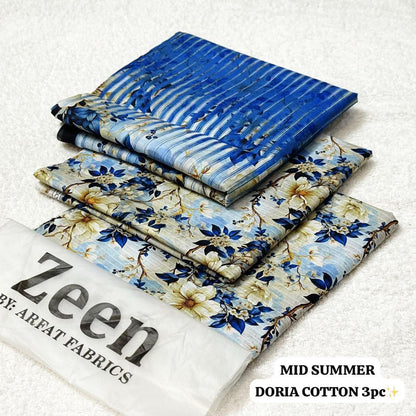 Zeen LAWN 3PC ⁠PRINTED LAWN* SHIRT & DUPATA, 50 colours and designs