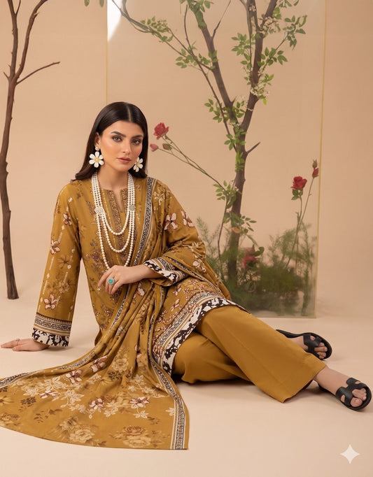 MARIA.B digital printed and Front head embroidered Lawn, new arrival
