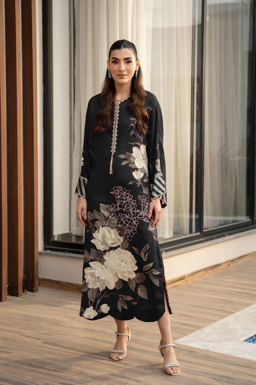 Ladies  shamooz silk beautiful festival dress