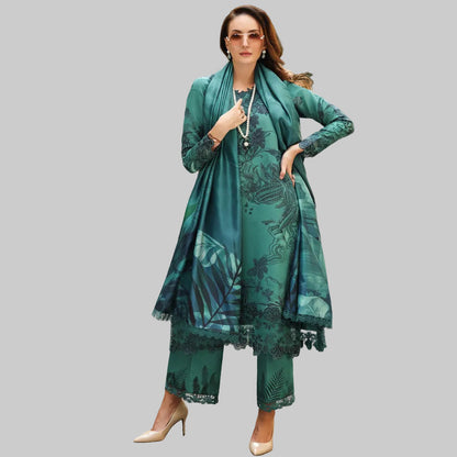 Rang Rasiya, 03 PCS unstitched dress, lawn 90/88*