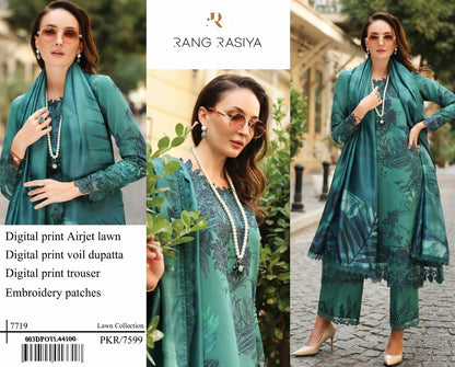 RANG RASIA LUXURY DIGITAL PRINT AIRJET LAWN 90/70
