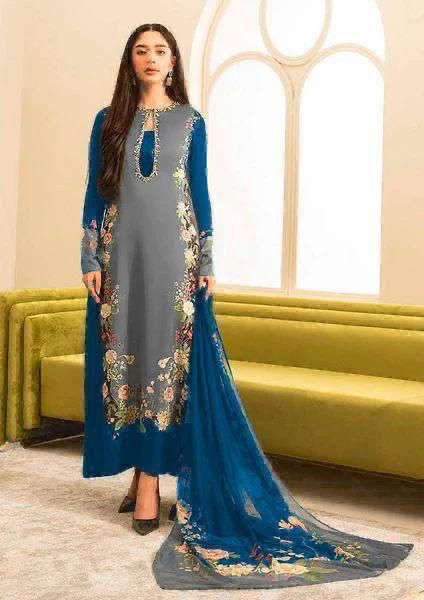 Shamooz Silk,digital printed Dupaata