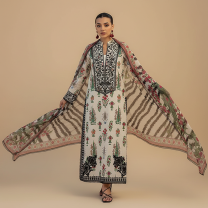 Ladies  shamooz silk beautiful festival dress