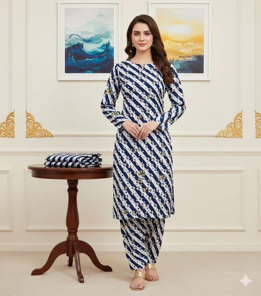 Floral Prints New Arrival,Summer Collection 2026, 2pc,Front Full Digital Printed Shirt*