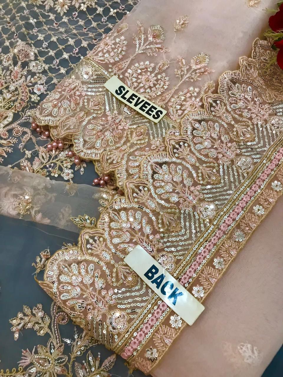Ladies winter collection embroidered