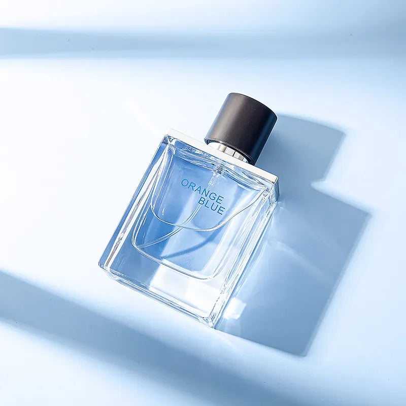 Intriguing blue orange perfume for men wooden fragrance love Ng lasting