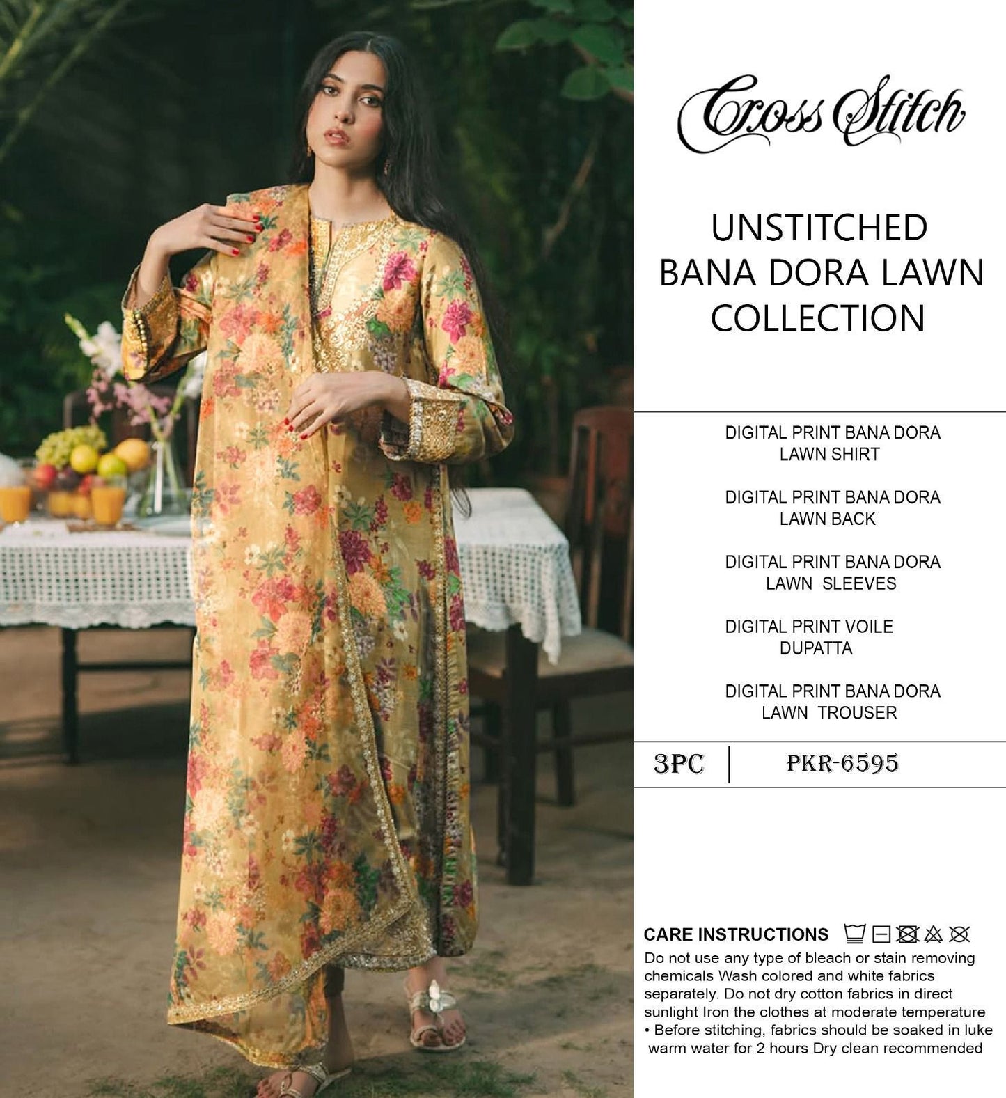 100% ORIGINAL AIRJET BANA DORA LAWN COLLECTION 2026*