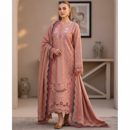 BIN ILLYAS-  embroidered Lawn