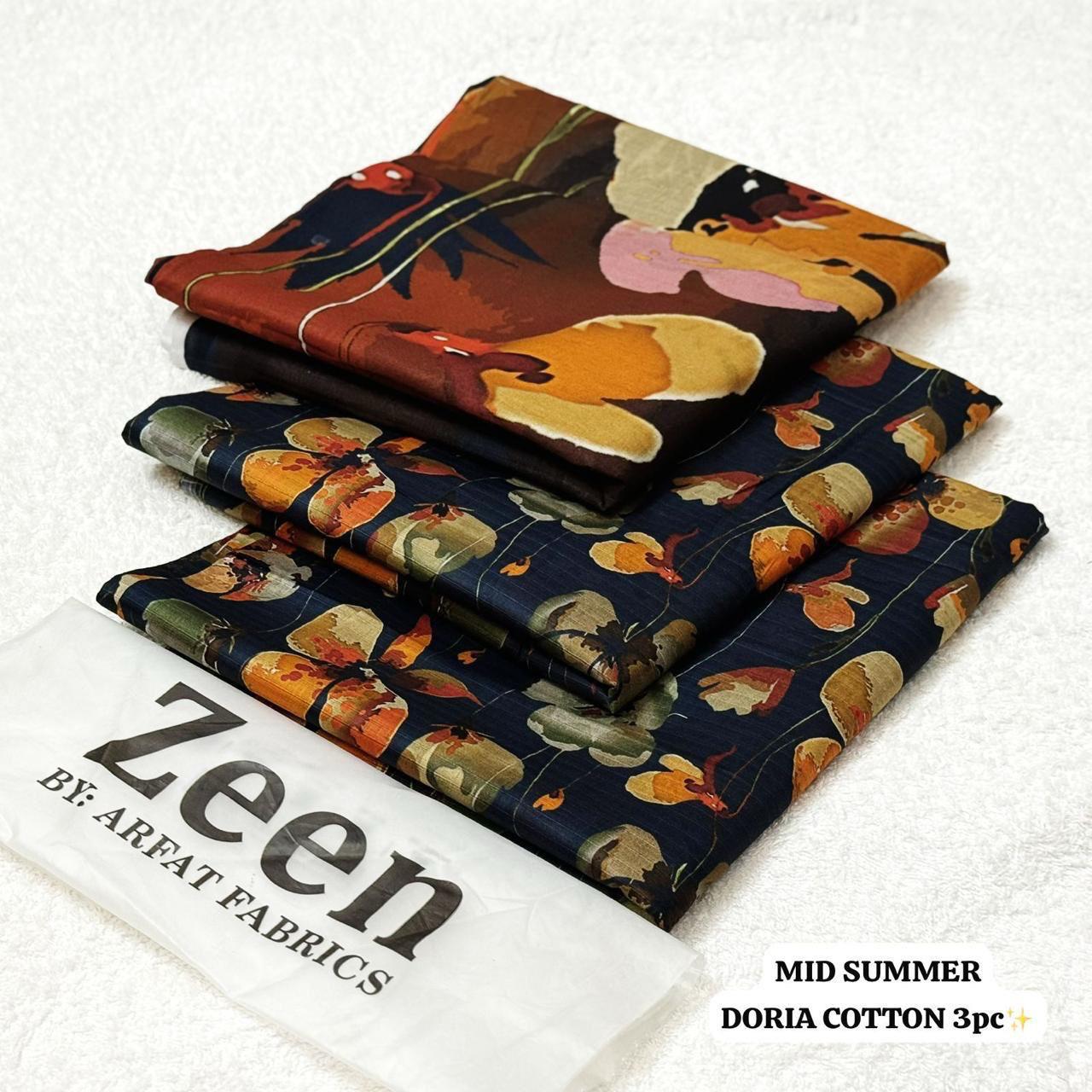 Zeen LAWN 3PC ⁠PRINTED LAWN* SHIRT & DUPATA, 50 colours and designs
