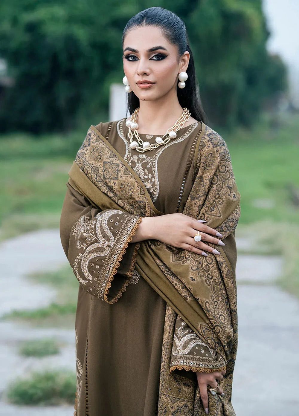 IZEL”SUMMER LAWN EDITION 2026”3pc Quality, FRONT FULL EMBROIDERED