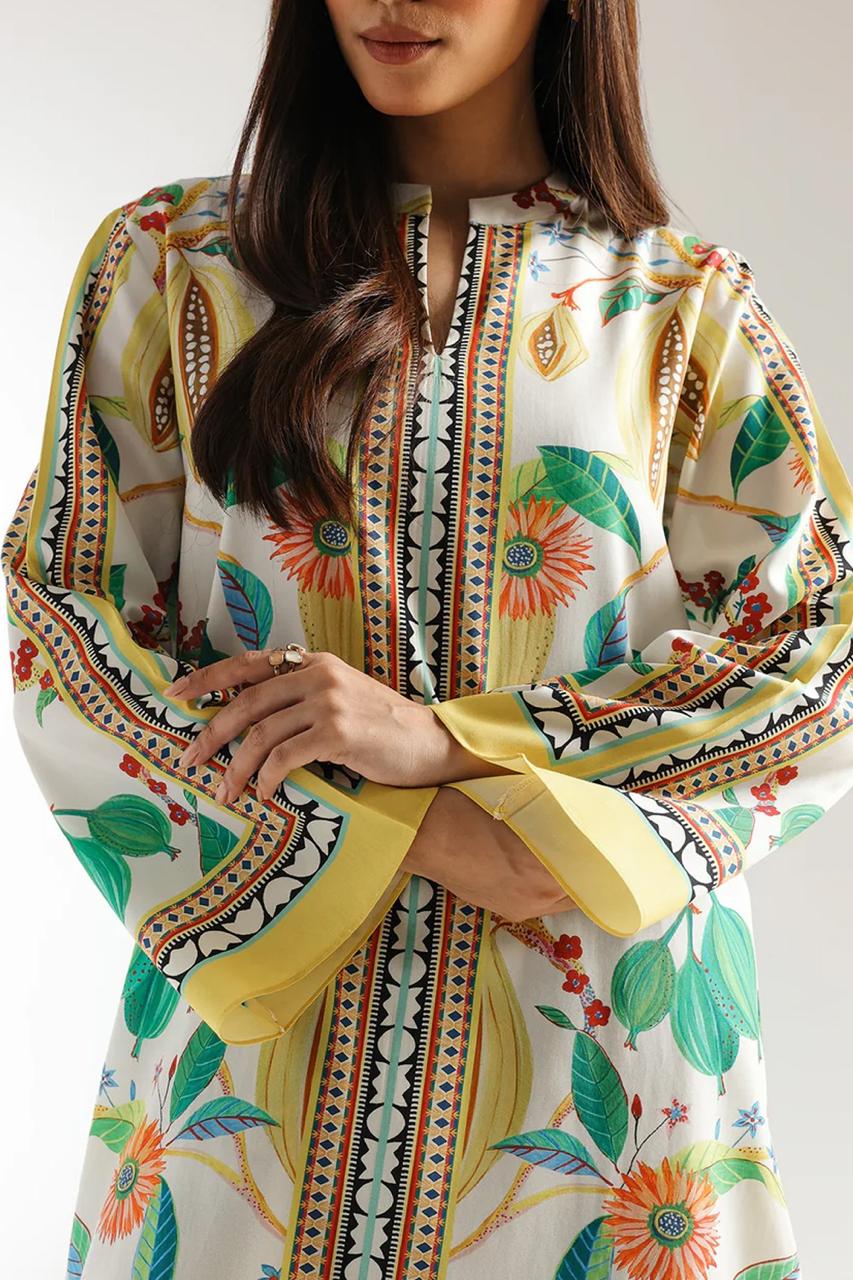 New arrival stitched 2 pcs printed shirt and  trouser