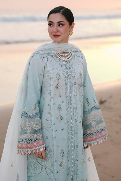 Qalamkar,Front Full Heavy Multi-Head Embroidered
