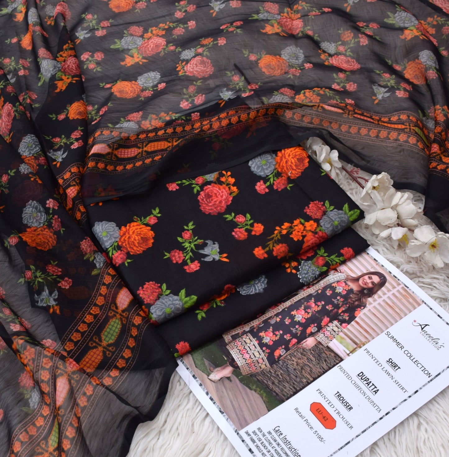 SUMMER COLLECTION 2026,MIX BRANDED DRESS, UNSTITCHED, STUFF: LAWN 90/70,ALLOVER PRINTED