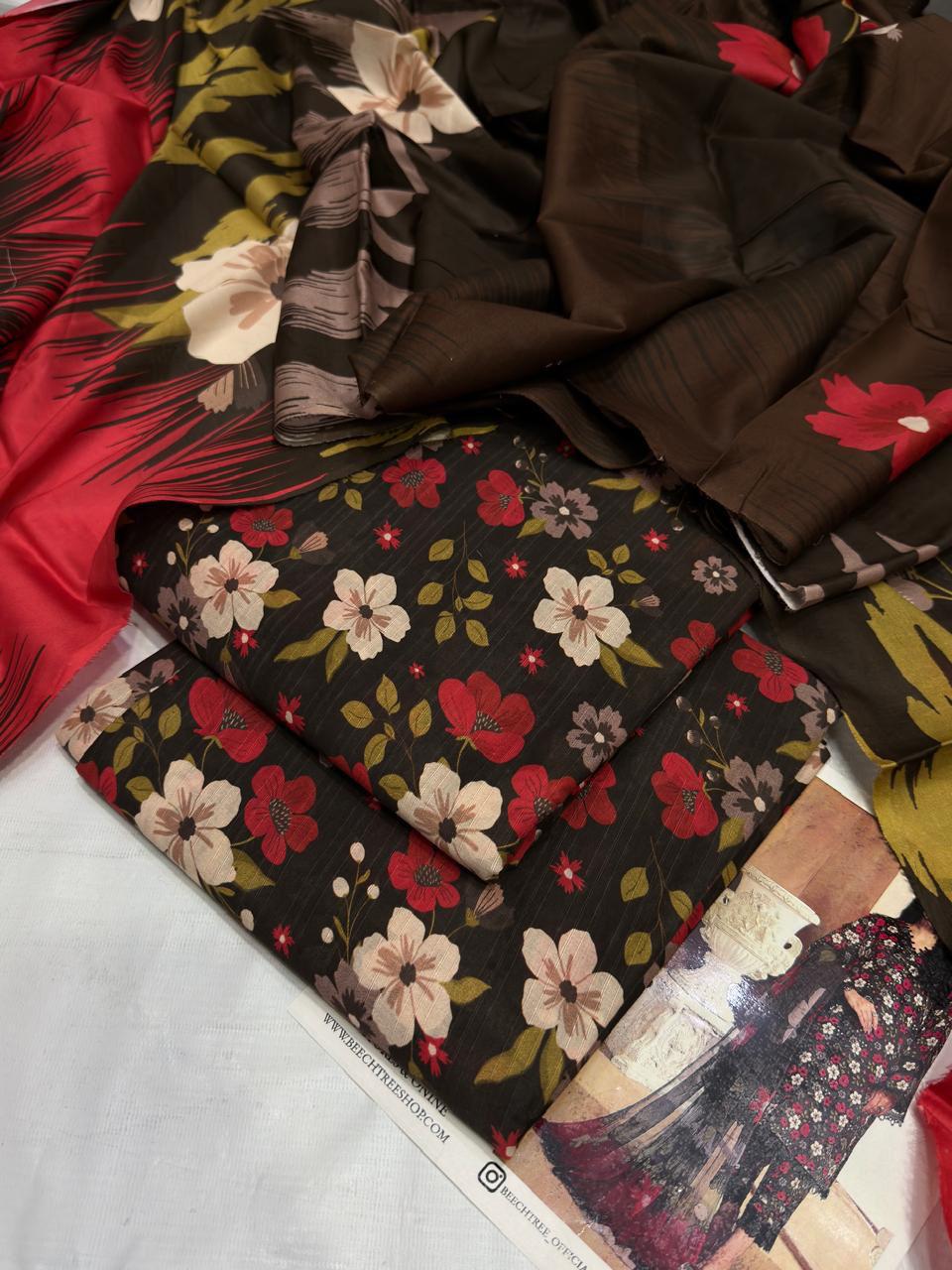 Fabric Lawn Banadora, Printed Lawn BanadoraShirt