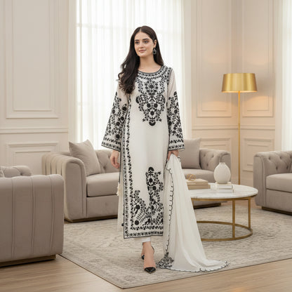 ASIM JOFA, AIR JET 90/70 LAWN EMBROIDERED COLLECTION