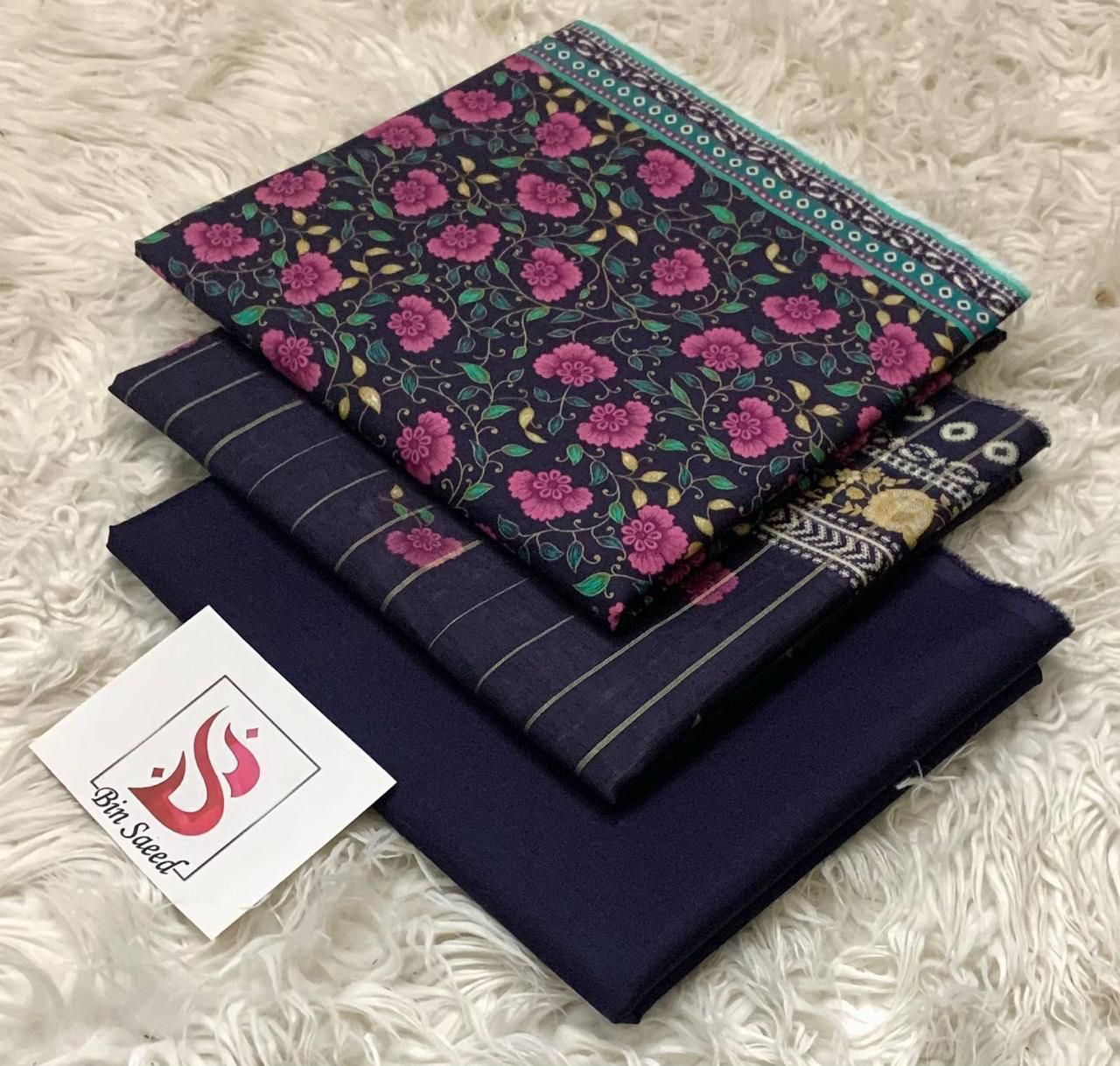 Bin Saeed Lawn 13 colors