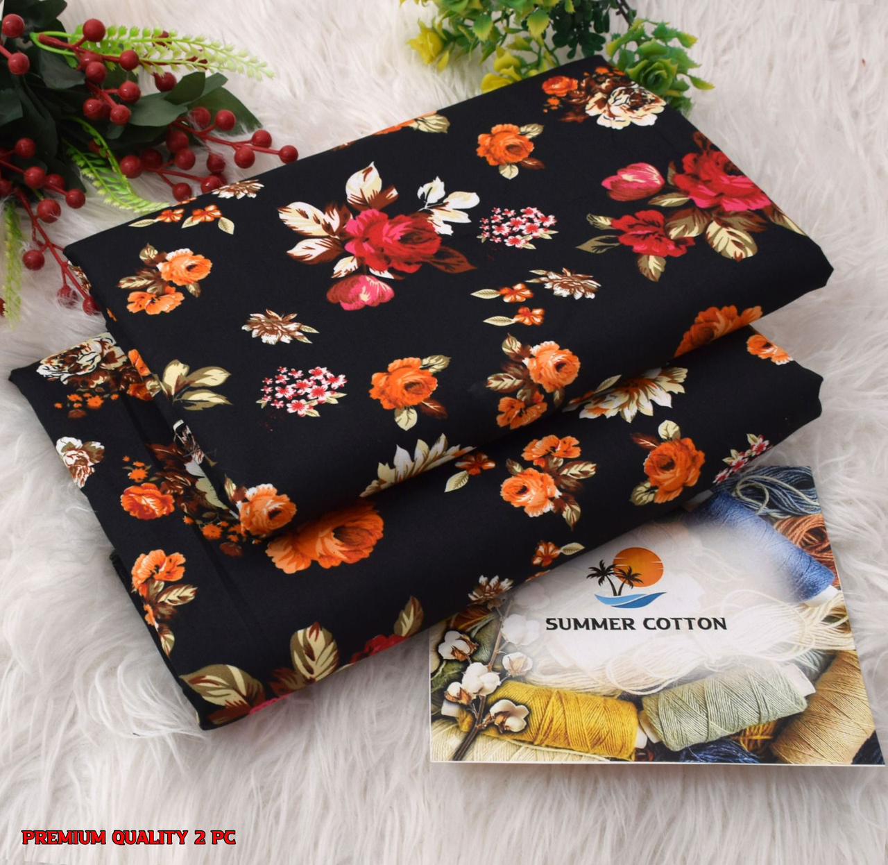 Floral Prints New Arrival,Summer Collection 2026, 2pc,Front Full Digital Printed Shirt*