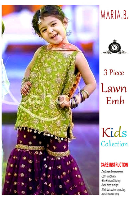 Maria B Summer collection 3pc Lawn fine quality