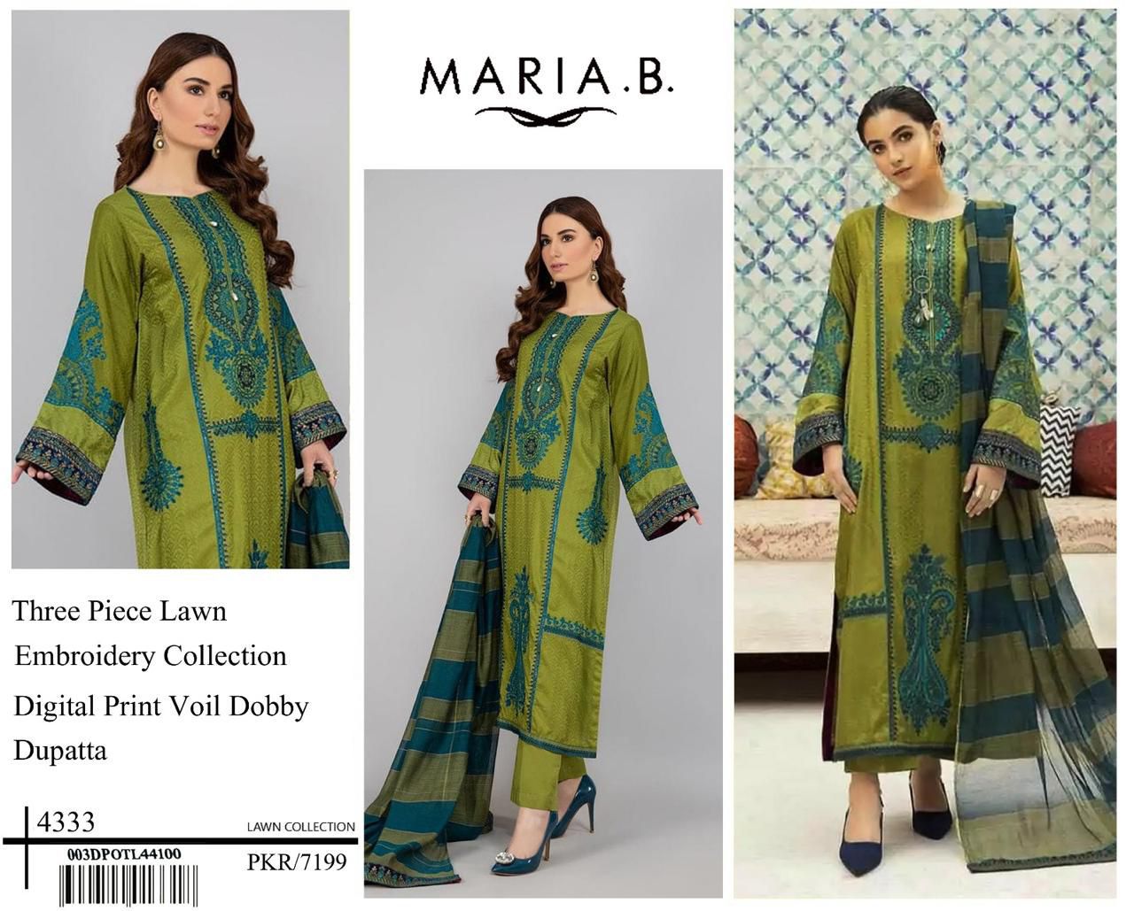 Maria B* *Lawn* Fabrics 3pc!!
💯 Guaranteed stuff