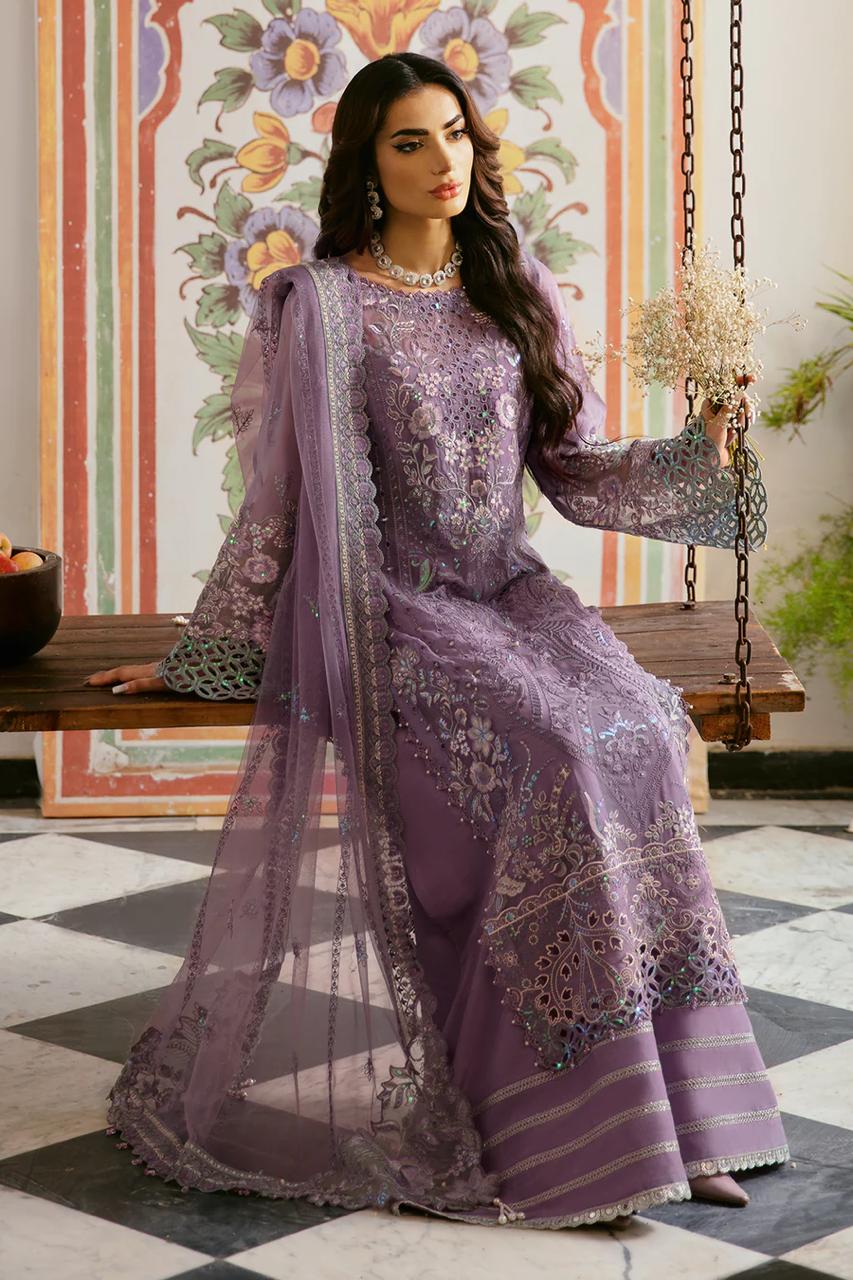 Chiffon Embroidered partywear