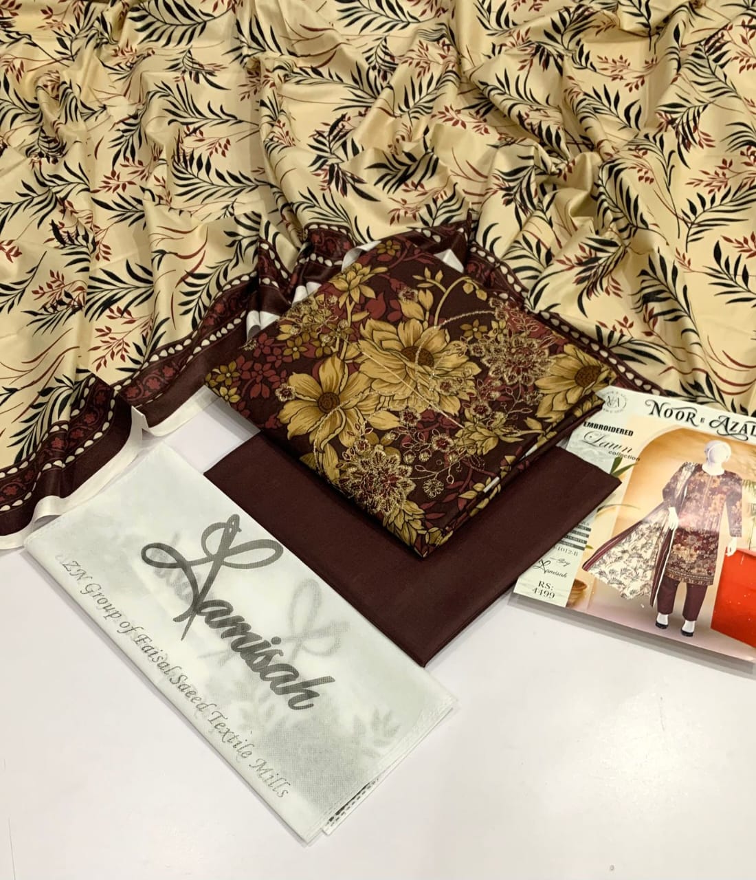 LAWN EMBROIDARY 3PC COLLECTION*