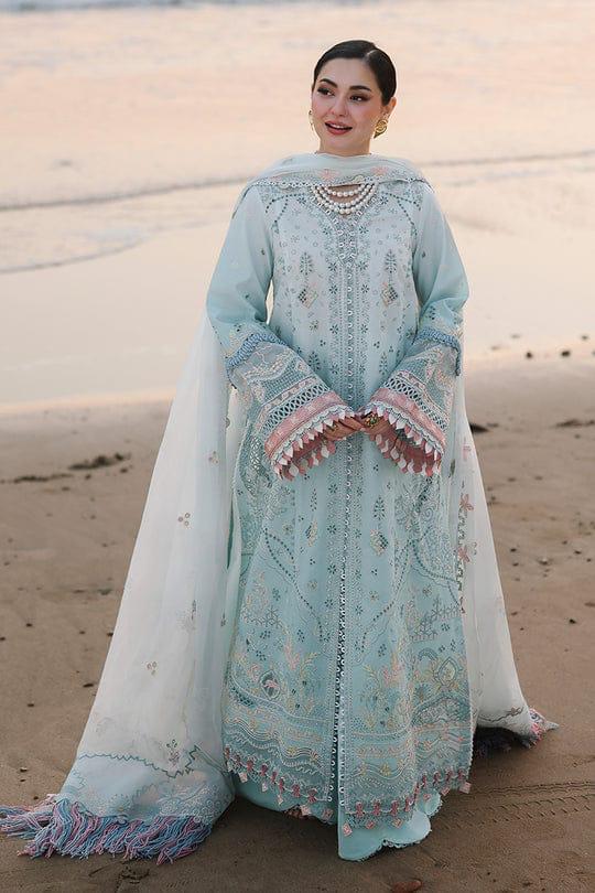Qalamkar,Front Full Heavy Multi-Head Embroidered