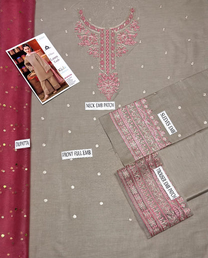 Maria B Summer collection 3pc Lawn fine quality