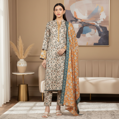 Sapphire Digital Lawn 3-pcs