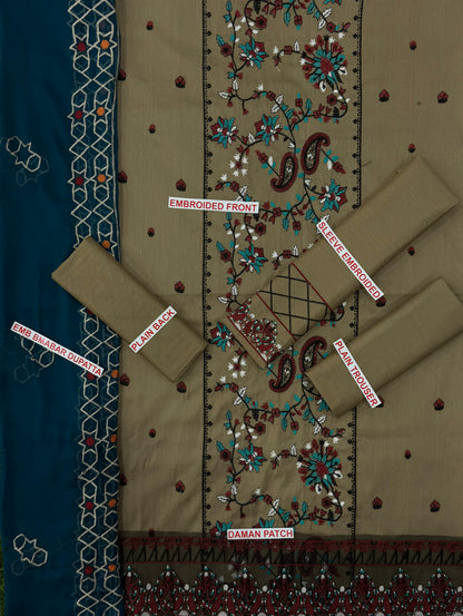Bin Ilyas*FABRIC*LAWN 90/70*
3pc