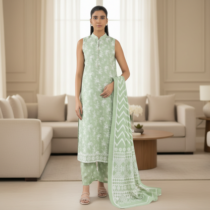 Sapphire Digital Lawn 3-Piece vibrant color