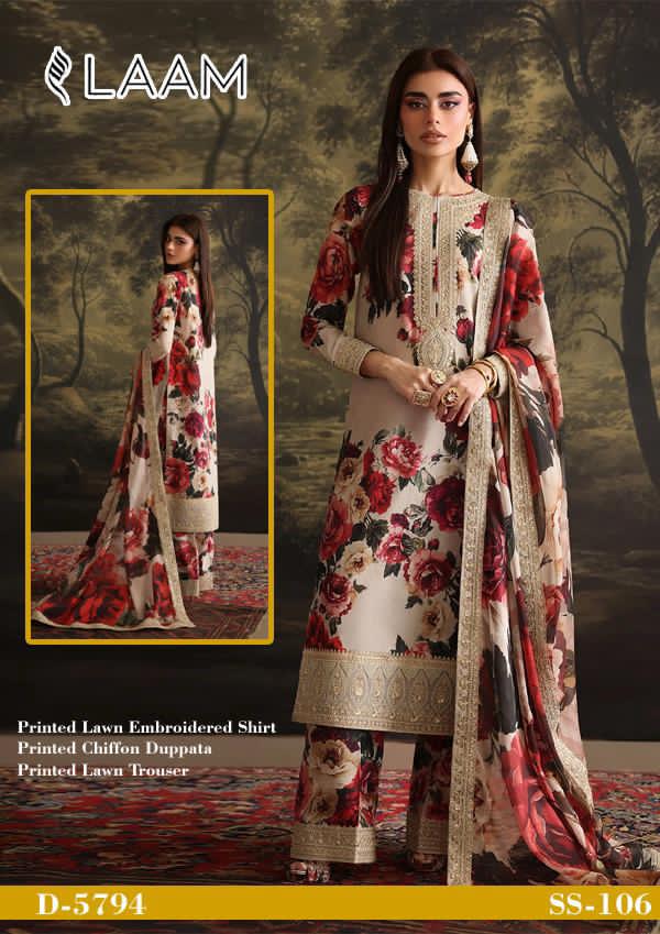 Maria B, Elam, Sabyasachi, wn 3pc 90/70*