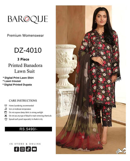 Fabric Lawn Banadora, Printed Lawn BanadoraShirt
