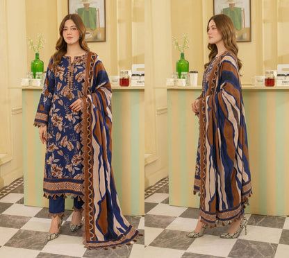 EMIRAH digital printed  lawn 9 colors vibrant color