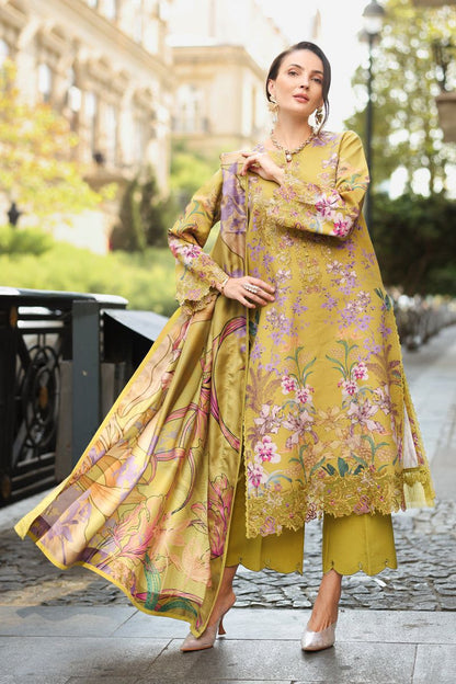 Rang Rasiya MOST DEMANDING EDITION, 03PCS UNSTITCHED SUIT,FABRIC lawn90/88*
