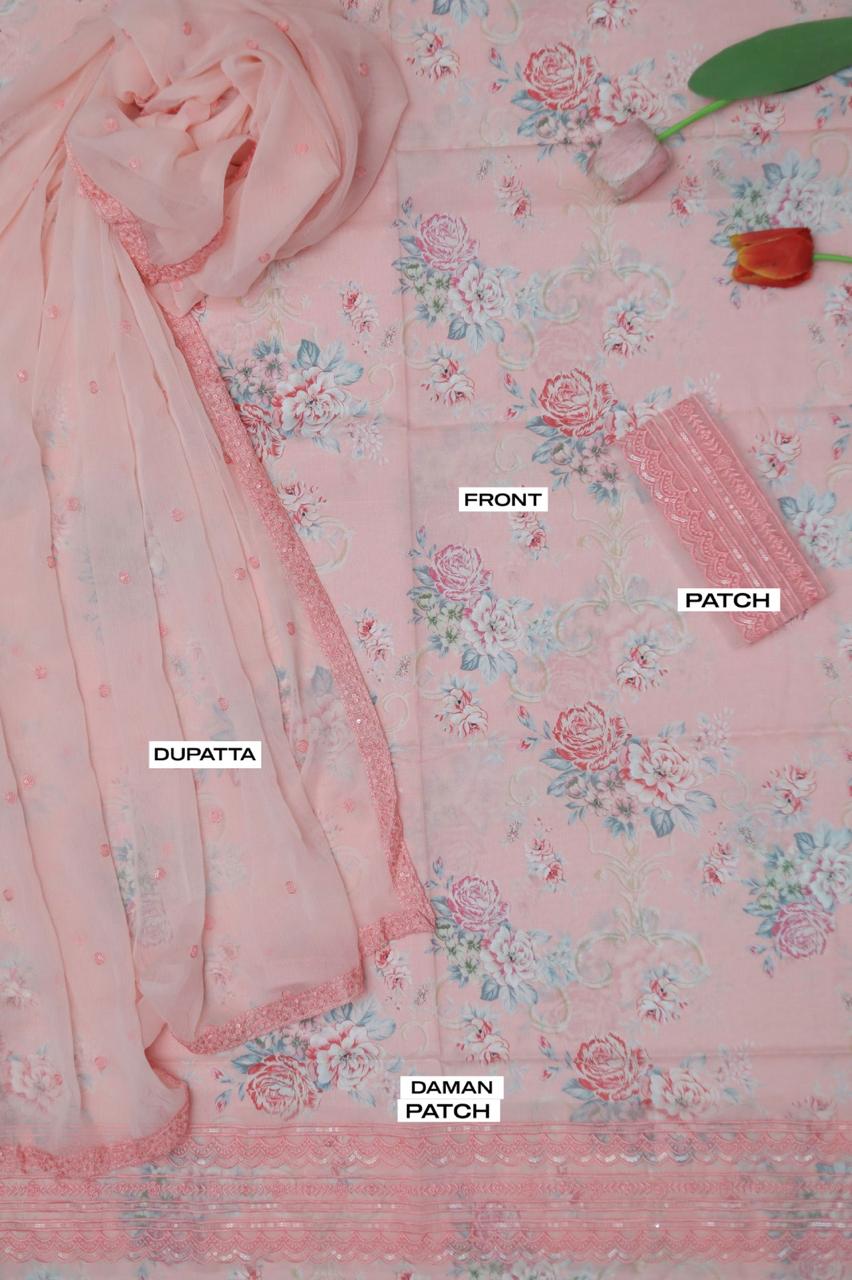 SUMMER COLLECTION 2026, LAWN Fabric* 3Pc