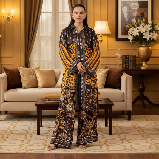 GUL-AHMAD YOLO TWO PC CO-ORD SET
