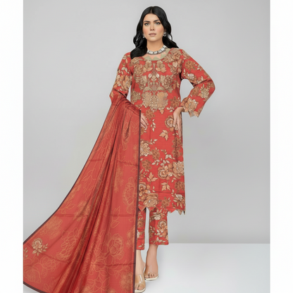 Fabric Lawn Banadora, Printed Lawn Banadora Shirt