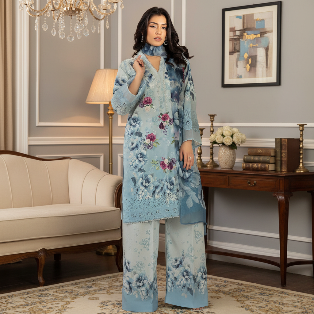 GUL-AHMAD YOLO TWO PC CO-ORD SET