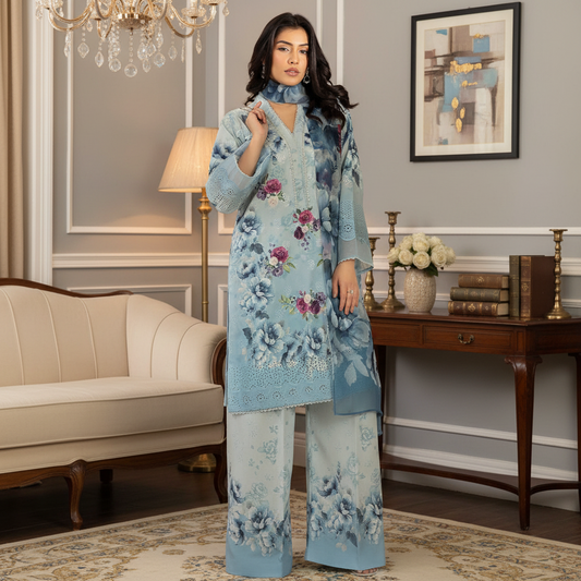 GUL-AHMAD YOLO TWO PC CO-ORD SET