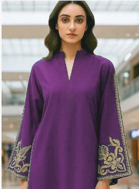 SAPPHIRE, PURE LAWN 2PC EMBROIDERED