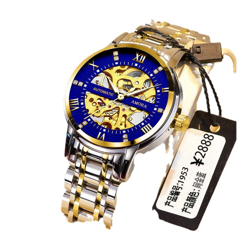 New automatic mechanical watch business waterproof whole sale elevate look for men