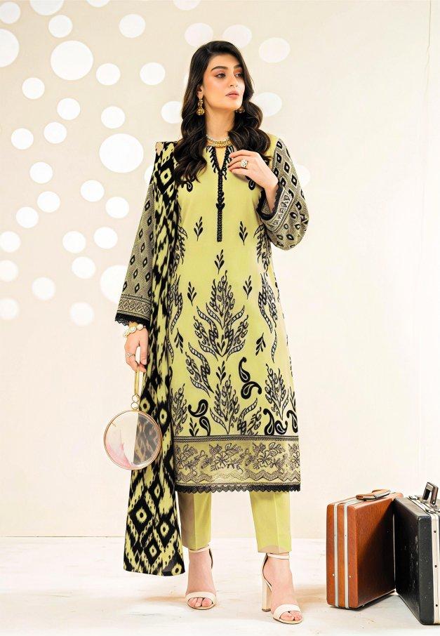 Orang- Rutba,Printed Premium Lawn Shirt 10 colors