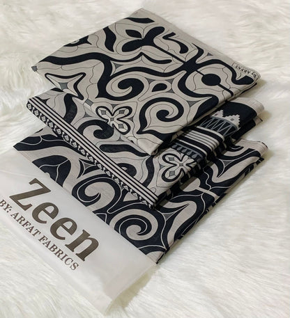 Zeen LAWN 3PC ⁠PRINTED LAWN* SHIRT & DUPATA, 50 colours and designs