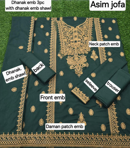 Breezè, Ladies winter collection Embroidered 9 colors