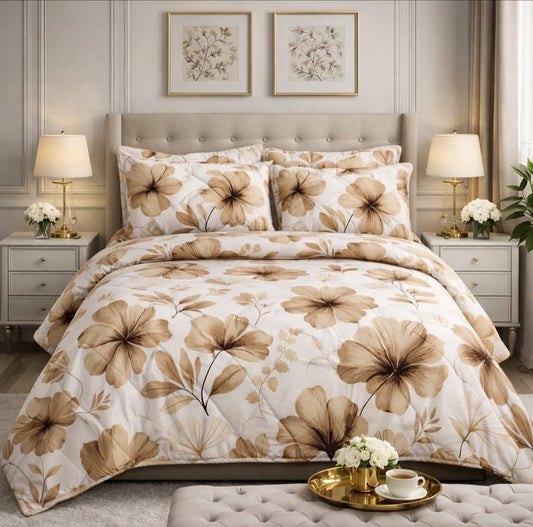 Comforter Sets, pure cotton 6 pcs